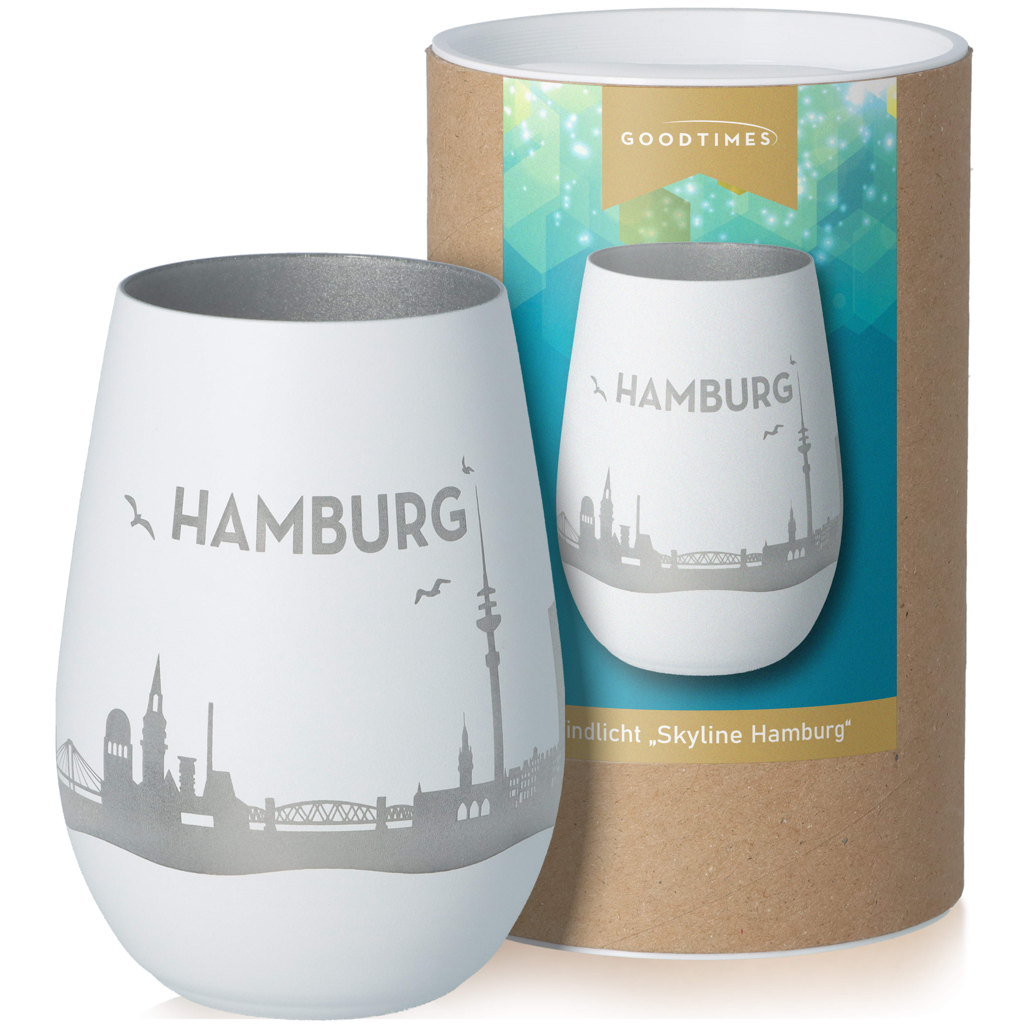 Windlicht mit Verpackung